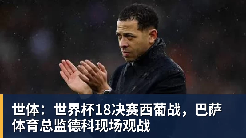 华体会体育世体：世界杯18决赛西葡战，巴萨体育总监德科现场观战